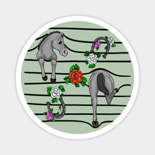 Funny foal Magnet